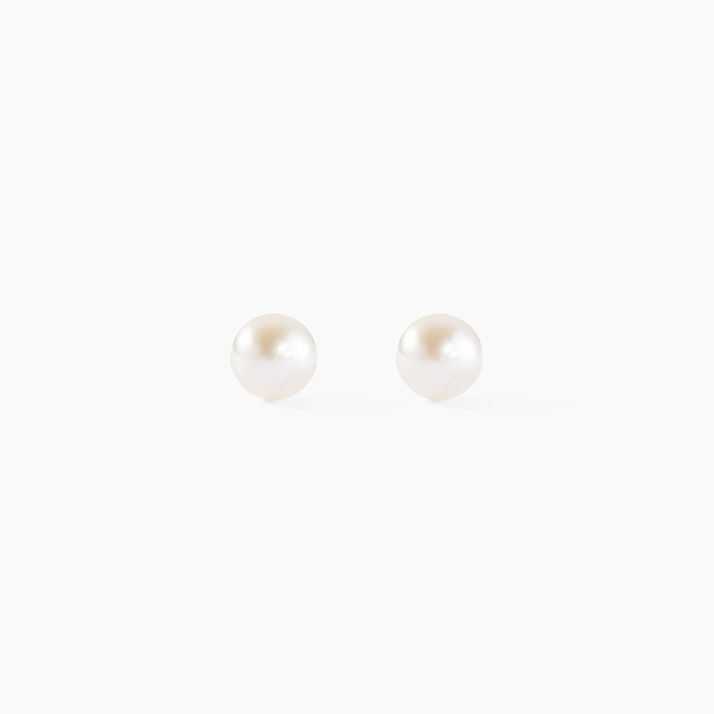 Boucles D'oreilles Suki Or Jaune Perle De Culture - Boucles d'oreilles mariage Femme | Marc Orian