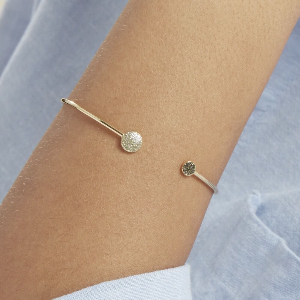 Bracelet Jonc Ileana Or Jaune - Bracelets joncs Femme | Marc Orian