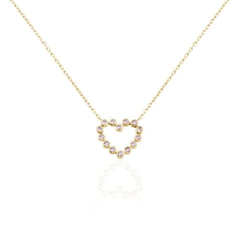 Collier Plaqué Or Jaune Danaë Oxydes De Zirconium - Colliers avec pierres Femme | Marc Orian