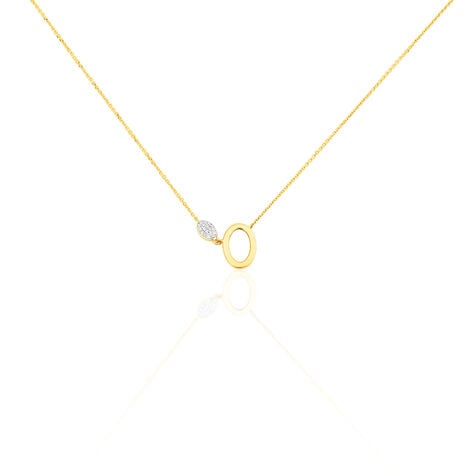 Collier Or Jaune Tatianadiamant - Colliers avec pierres Femme | Marc Orian