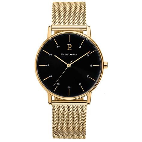 Montre Pierre Lannier Cityline Noir - Montres &eacute;tanches Homme | Marc Orian