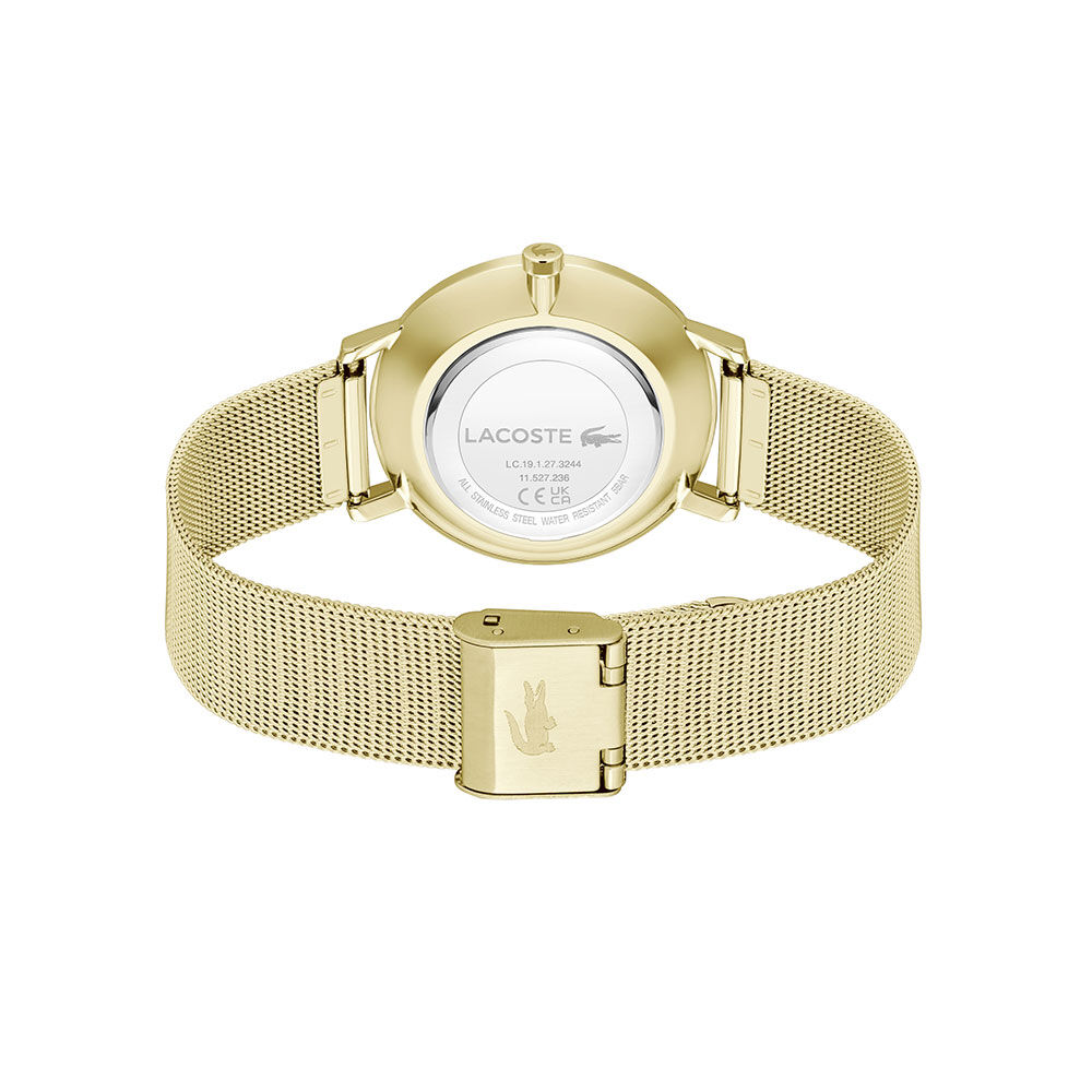 Montre Lacoste Crocorigin Dor&eacute; - Montres &eacute;tanches Femme | Marc Orian