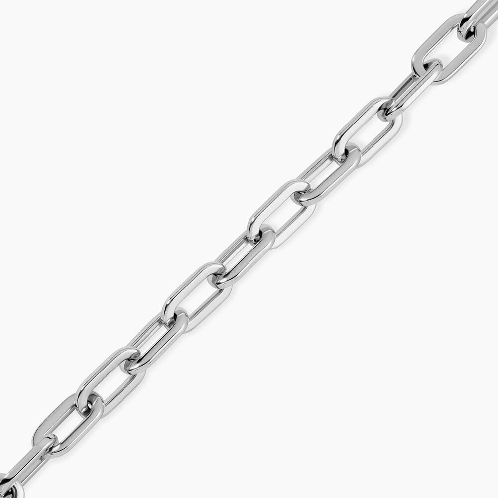 Bracelet Timoteo Acier Blanc - Bracelets cha&icirc;nes Homme | Marc Orian