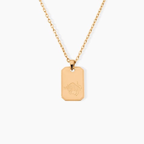 Collier Plaqu&eacute; Or Quintien - Colliers ete Homme | Marc Orian