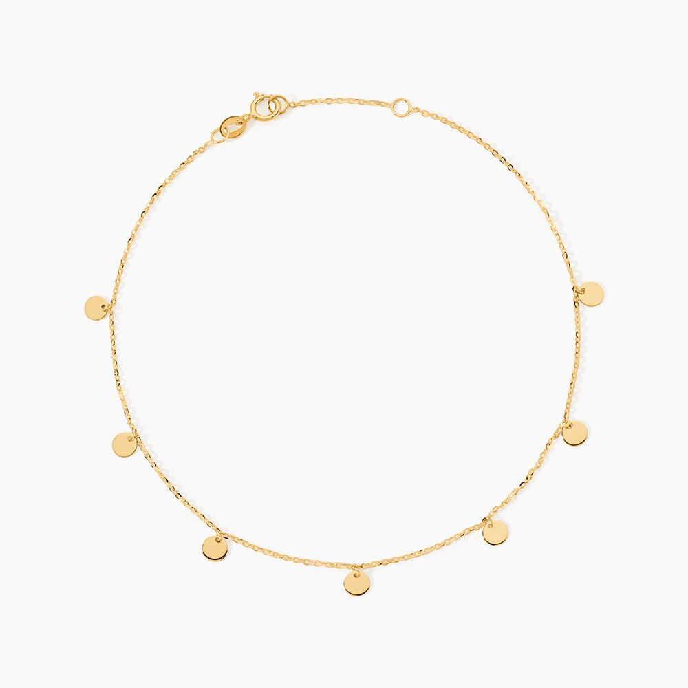 Chaine De Cheville Or Jaune Eleonora - Chaines de cheville Femme | Marc Orian