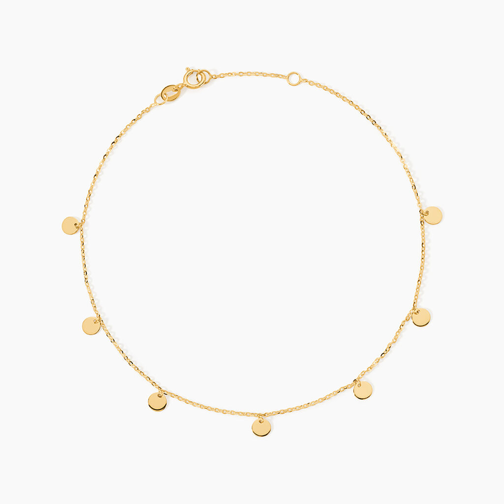 Chaine De Cheville Or Jaune Eleonora - Chaines de cheville Femme | Marc Orian