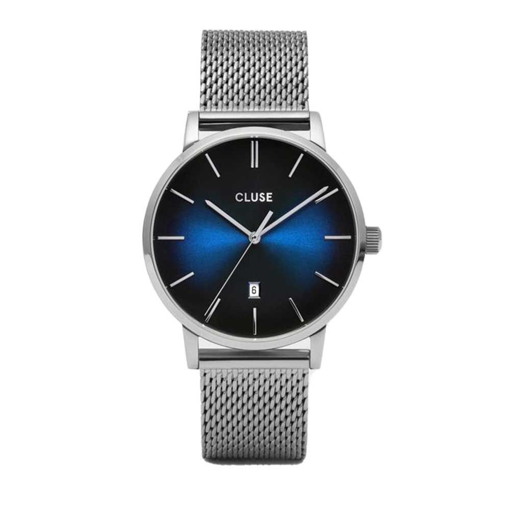 Coffret Montre Cluse Aravis Bleu Fumé - Montres étanches Homme | Marc Orian