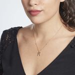 Collier Plaqu&eacute; Or Jaune Lettra - Colliers fantaisie Femme | Marc Orian