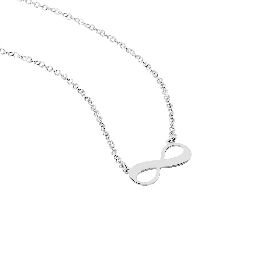 Collier Abelae Argent Blanc - Colliers Femme | Marc Orian