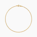 Cha&icirc;ne De Cheville Jahleel Or Jaune - Chaines de cheville Femme | Marc Orian