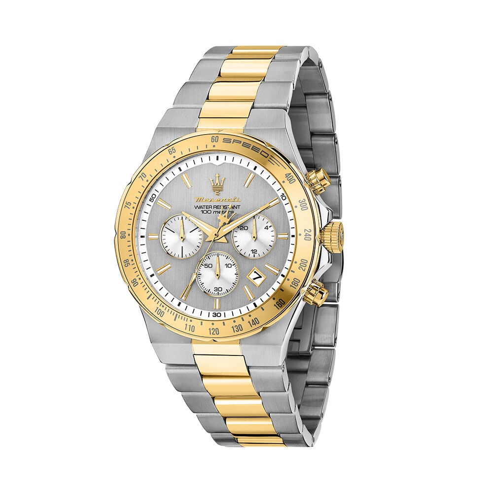 Montre Maserati Sfida Argent&eacute; - Montres chronographes Homme | Marc Orian