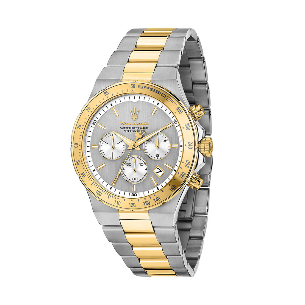 Montre Maserati Sfida Argent&eacute; - Montres chronographes Homme | Marc Orian
