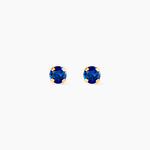 Boucles D'oreilles Puces Or Jaune Oxyde De Zirconium - Puces Femme | Marc Orian