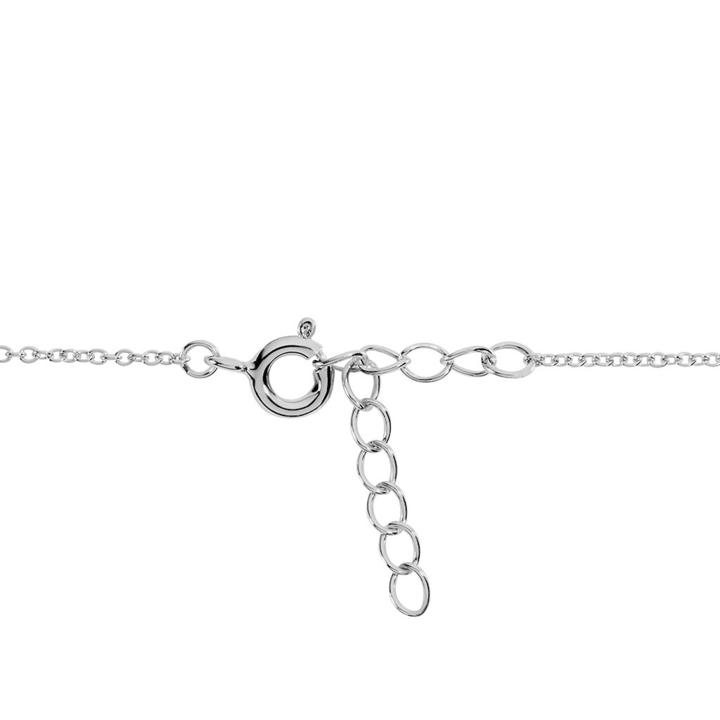 Bracelet Sylvette Argent Blanc Oxyde De Zirconium - Bracelets chaînes Femme | Marc Orian