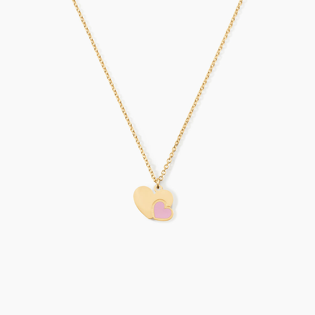 Collier Or Jaune Isa Lise Smalto - Colliers avec pierres Enfant | Marc Orian