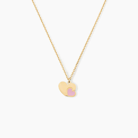 Collier Or Jaune Isa Lise Smalto - Colliers avec pierres Enfant | Marc Orian