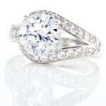 Bague Melisse Argent Blanc Oxyde De Zirconium - Solitaires Femme | Marc Orian