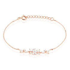 Bracelet Wanda Argent Rose Oxyde De Zirconium - Sélection Bohème Femme | Marc Orian