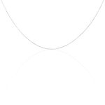 Cha&icirc;ne Nirina Maille V&eacute;nitienne Or Blanc - Colliers ras du cou Femme | Marc Orian