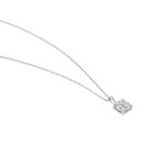 Collier Aphrodite Or Blanc Diamant Synthetique - Colliers avec pierres Femme | Marc Orian