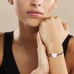 Bracelet Breanin Or Blanc - Bracelets cordons Femme | Marc Orian