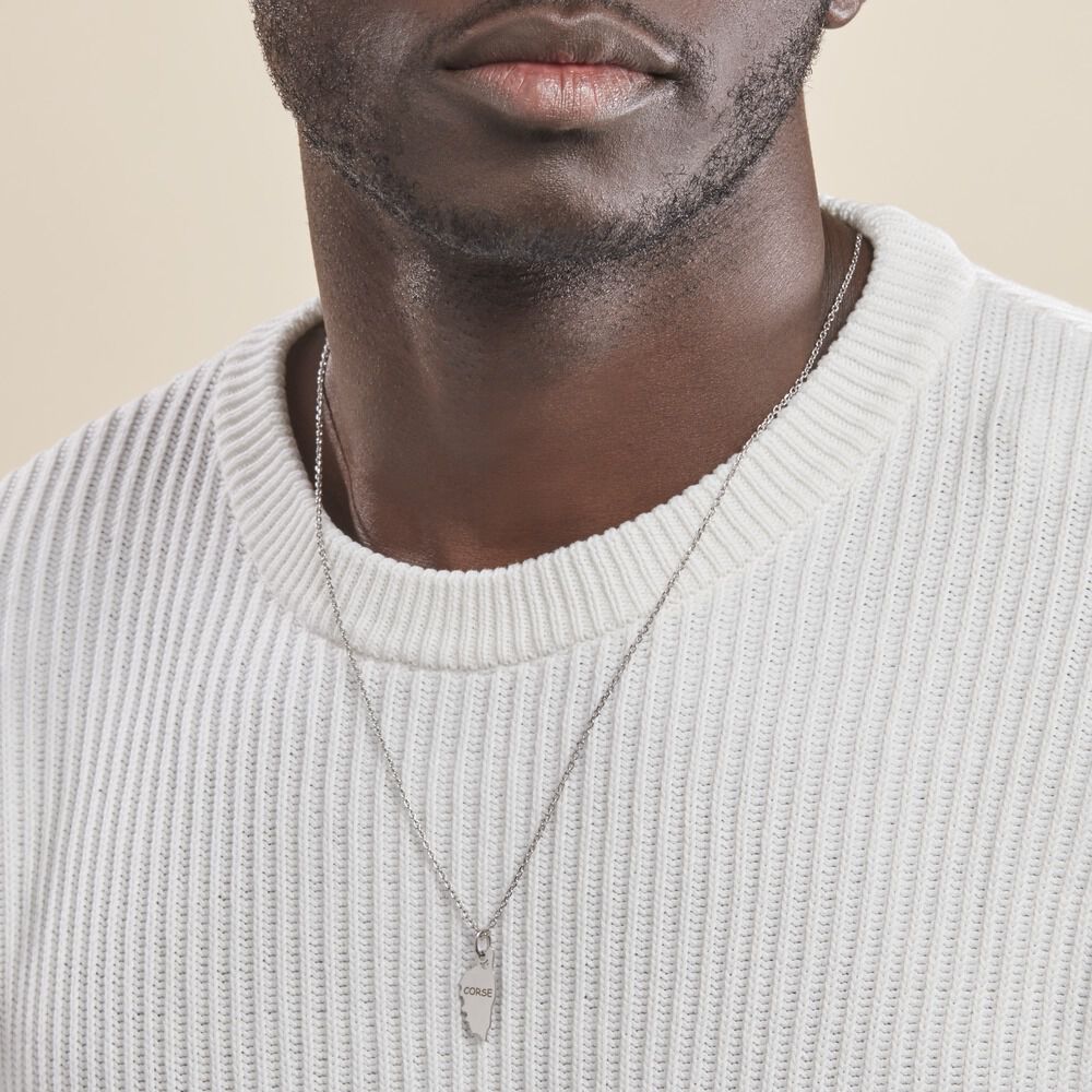 Pendentif Pan Argent Blanc - Bijoux fantaisie Famille | Marc Orian