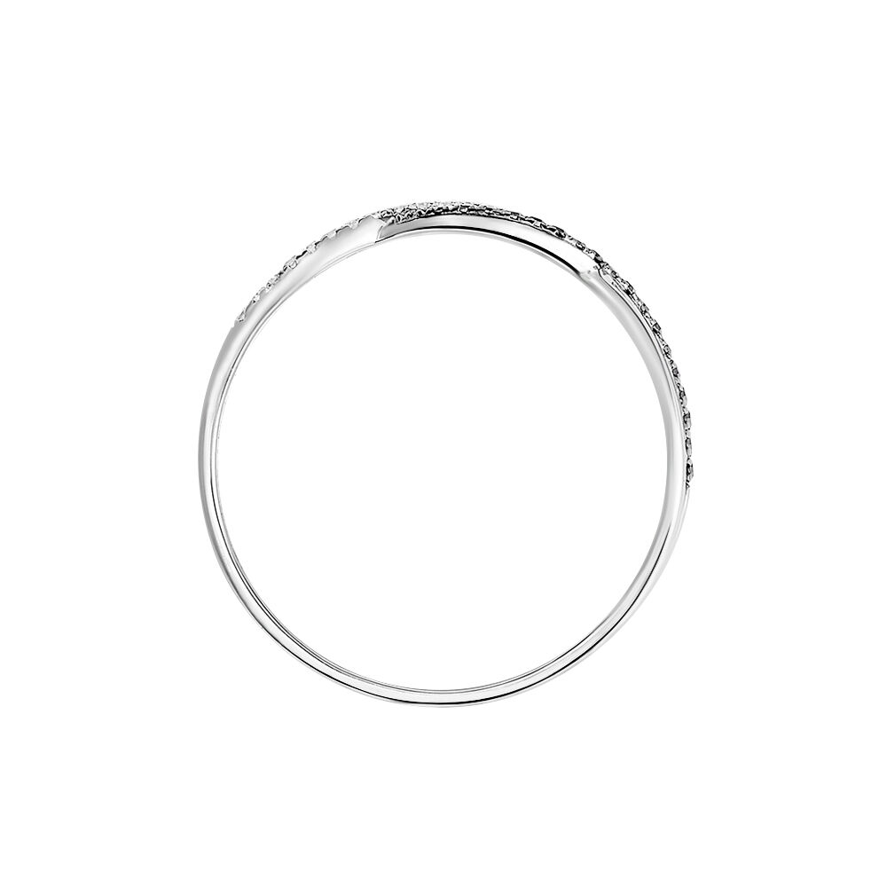 Bague Ursulla Or Blanc Diamant - Bagues pierres précieuses Femme | Marc Orian