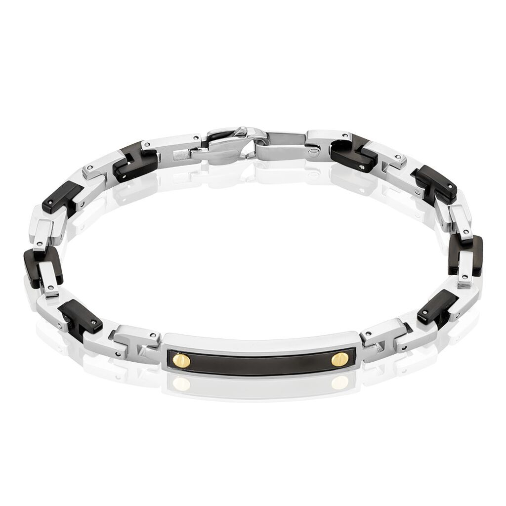 Bracelet Jourdan Acier Gris - Bracelets chaînes Homme | Marc Orian