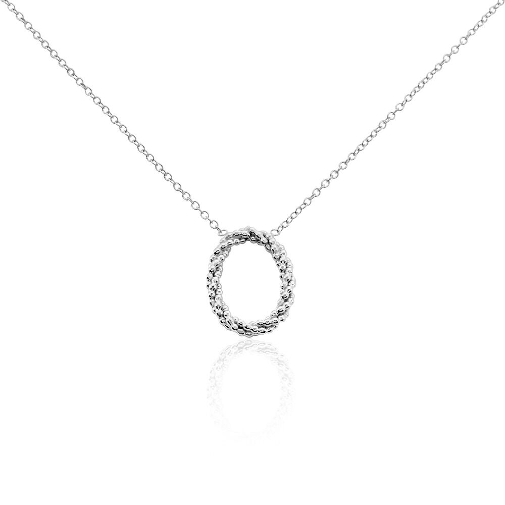 Collier Argent Blanc Unai - Colliers fantaisie Femme | Marc Orian