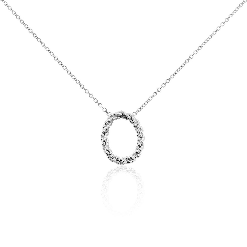 Collier Argent Blanc Unai - Colliers fantaisie Femme | Marc Orian