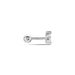 Piercing D'oreille Unitaire Verona Argent Blanc Oxyde De Zirconium - Piercings d'oreilles Femme | Marc Orian
