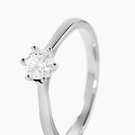 Bague Athena Or Blanc Diamant - Parures de mariage Femme | Marc Orian