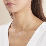 Pendentif Ionia Lettre Or Blanc - Pendentifs Famille | Marc Orian