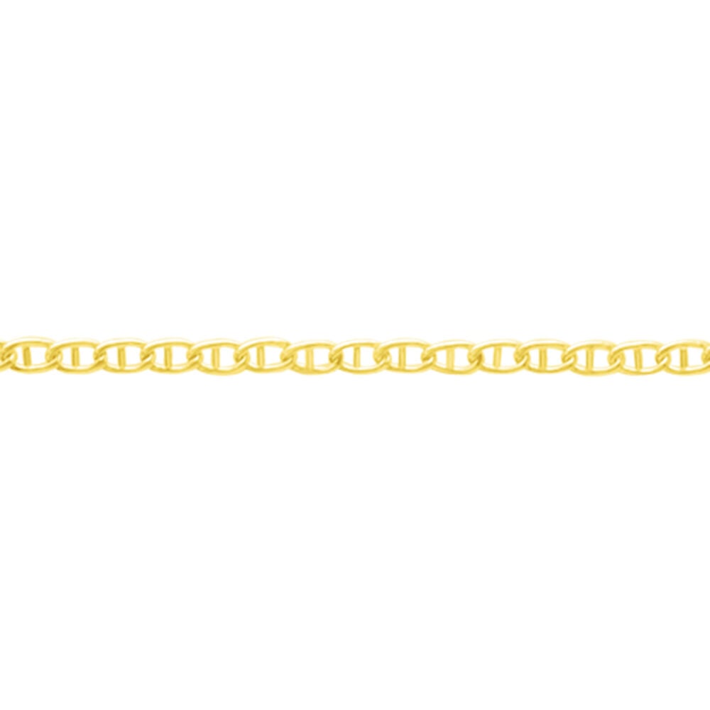 Collier Capucin Or Jaune Maille Marine Plate - Chaines Femme | Marc Orian