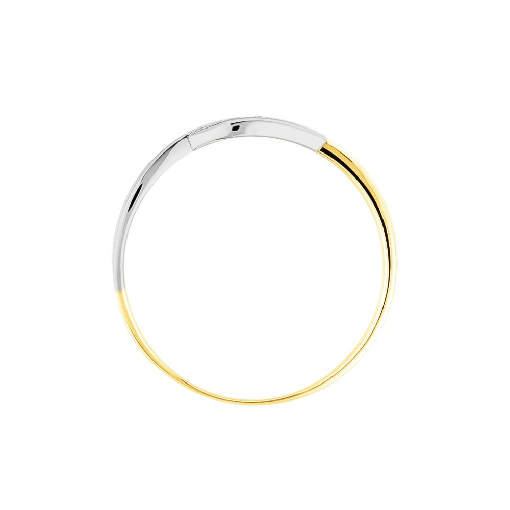 Bague Callie Or Bicolore Diamant - Bagues fian&ccedil;ailles Femme | Marc Orian