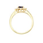Bague Vladimir Or Jaune Saphir - Solitaires Femme | Marc Orian