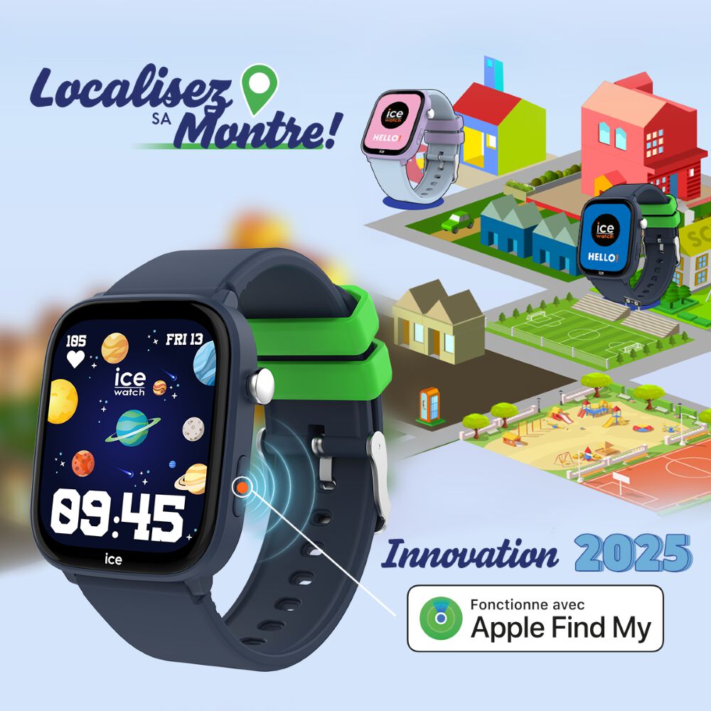 Montre Connectée Ice Watch Smart Junior 3.0 Find My - Montres connectées Enfant | Marc Orian