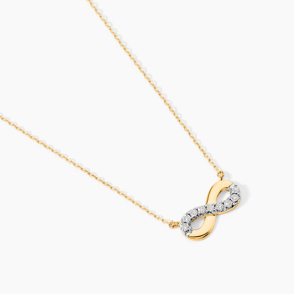 Collier Chlothilde Or Jaune Diamant - Colliers avec pierres Femme | Marc Orian