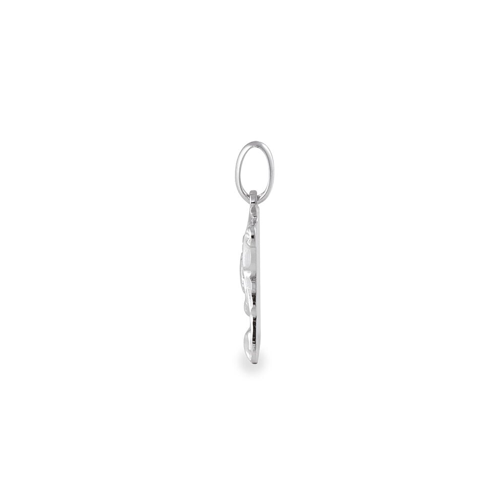 Pendentif Azeline Argent Blanc - Bijoux personnalis&eacute;s Famille | Marc Orian