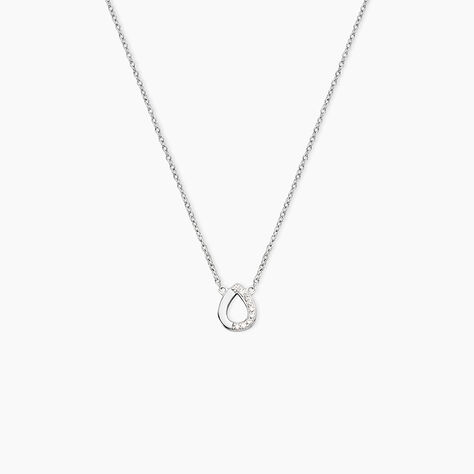 Collier Argent Tancelin Oxydes De Zirconium - Colliers avec pierres Femme | Marc Orian