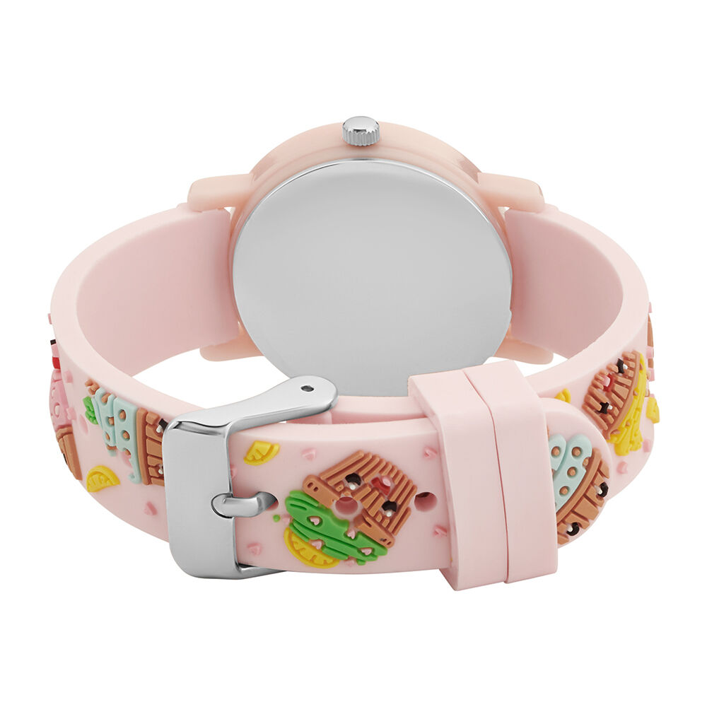 Montre Upp Tikky Muffin P&ecirc;che - Montres &eacute;tanches Enfant | Marc Orian