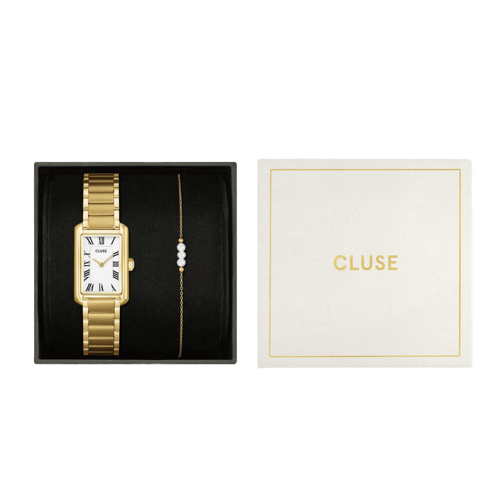 Coffret De Montre Cluse Belisenna Blanc - Montres étanches Femme | Marc Orian