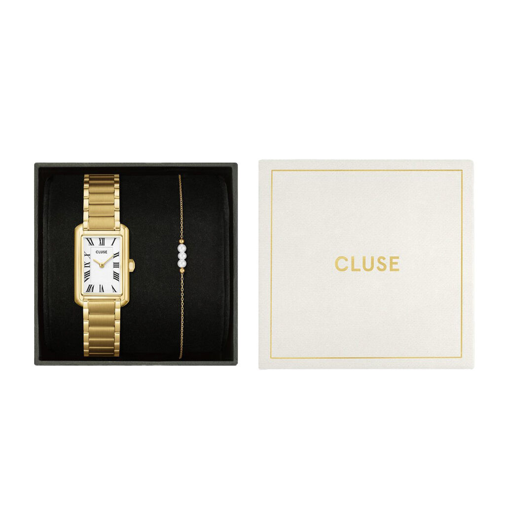 Coffret De Montre Cluse Belisenna Blanc - Montres étanches Femme | Marc Orian