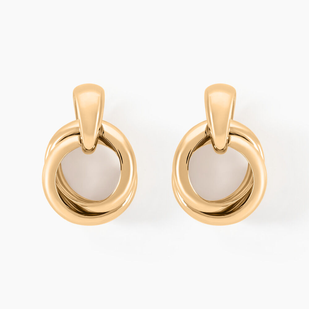 Boucles D'oreilles Pendantes Plaqu&eacute; Or Jaune Alfonsina - Pendantes Femme | Marc Orian