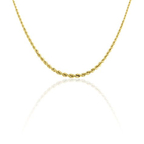 Collier Or Jaune Jerry Danilo - Chaines Femme | Marc Orian