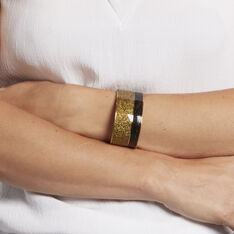 Bracelet Jonc Marie-adelaide Acier Jaune - Bracelets jonc Femme | Marc Orian