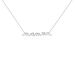 Collier Maman Argent Blanc - Colliers fantaisie Femme | Marc Orian
