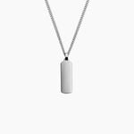 Collier Pantheon Acier Blanc - Colliers fantaisie Homme | Marc Orian