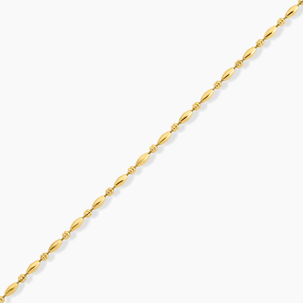 Cha&icirc;ne De Cheville Dorys Acier Jaune - Chaines de cheville Femme | Marc Orian