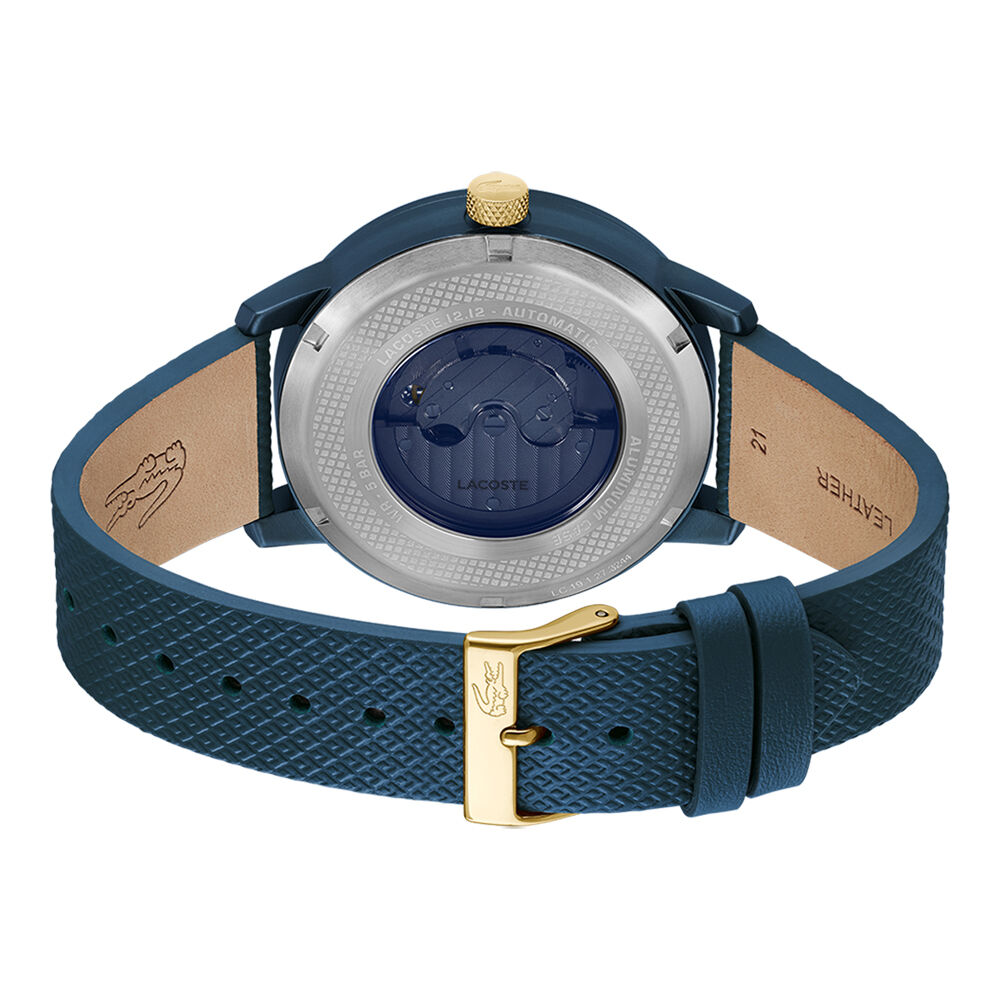 Montre Lacoste .12.12 Automatique Bleu - Fête des pères Homme | Marc Orian
